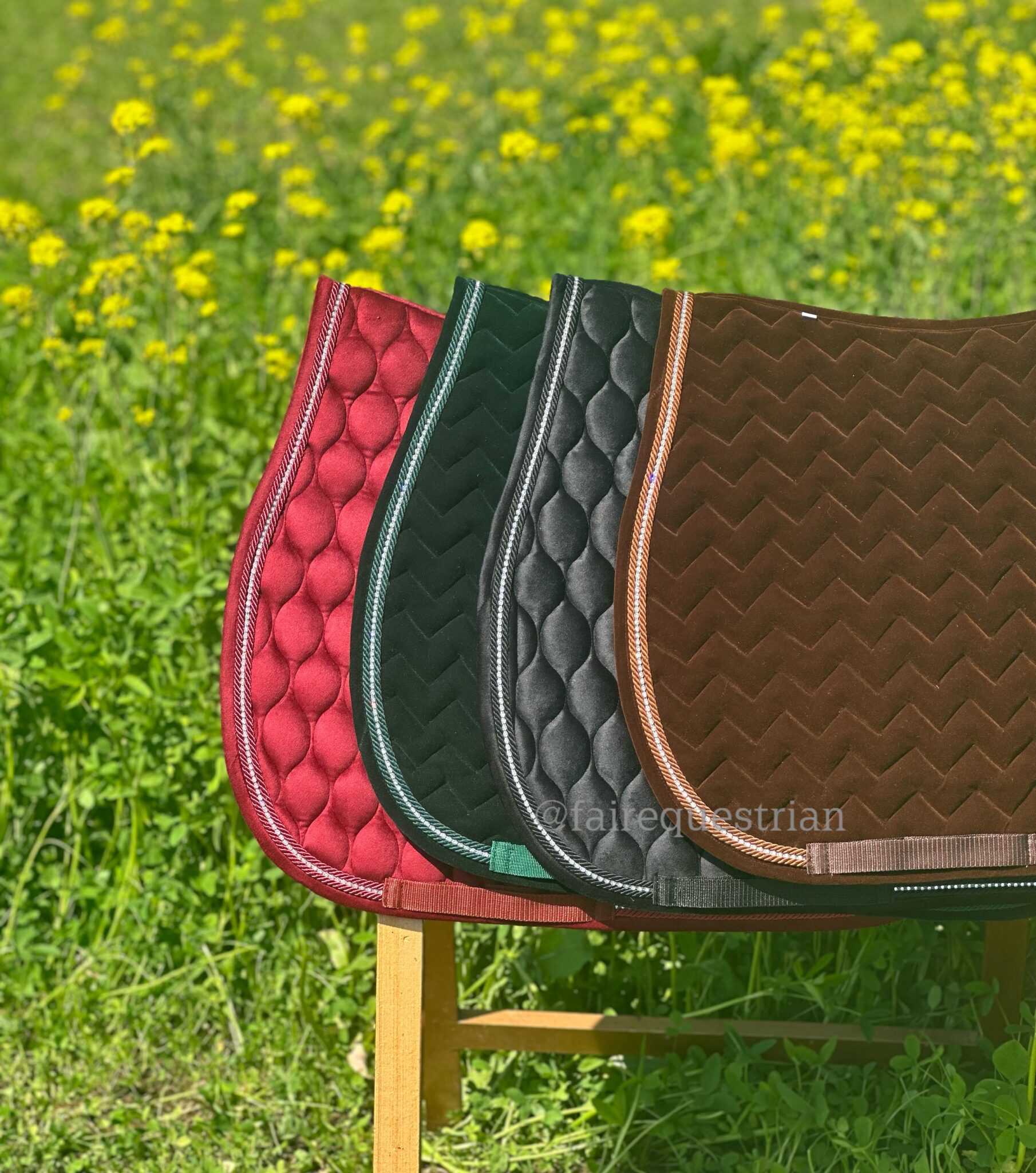 Fair Equestrian’s New Saddle pads